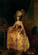 Zacarias Gonzalez Velazquez Portrait of Maria Luisa de Parma oil painting artist